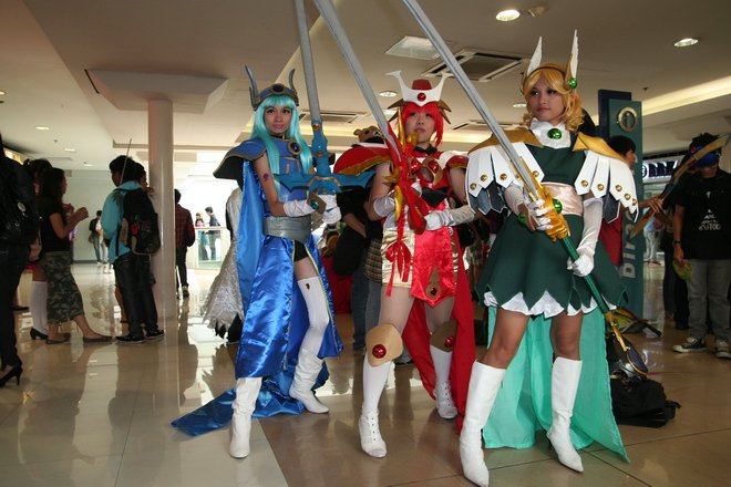 anime otaku ozine fest cosplay megamall manila Philippines event animax magic knight rayearth