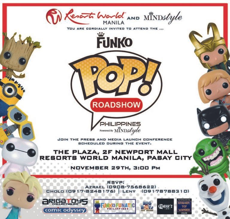 Funko Roadshow Invite