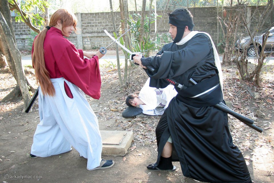  Himura Kenshin Cosplay Costume Anime Rurouni Kenshin