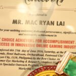 Wargods Wins Best Choice Award for Innovative Online Gaming Cafe  2016_0053