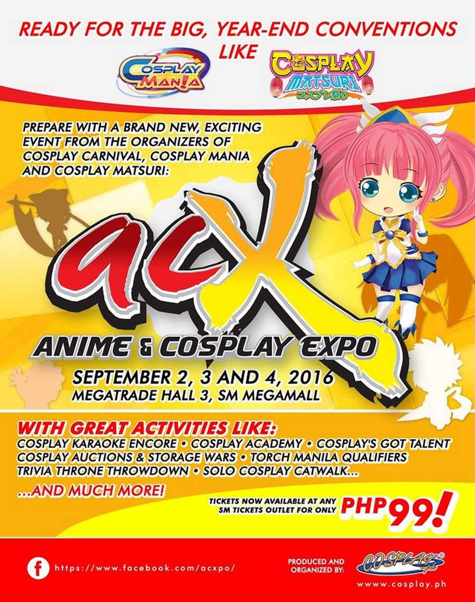 Upcoming event Anime and Cosplay eXpo_0001