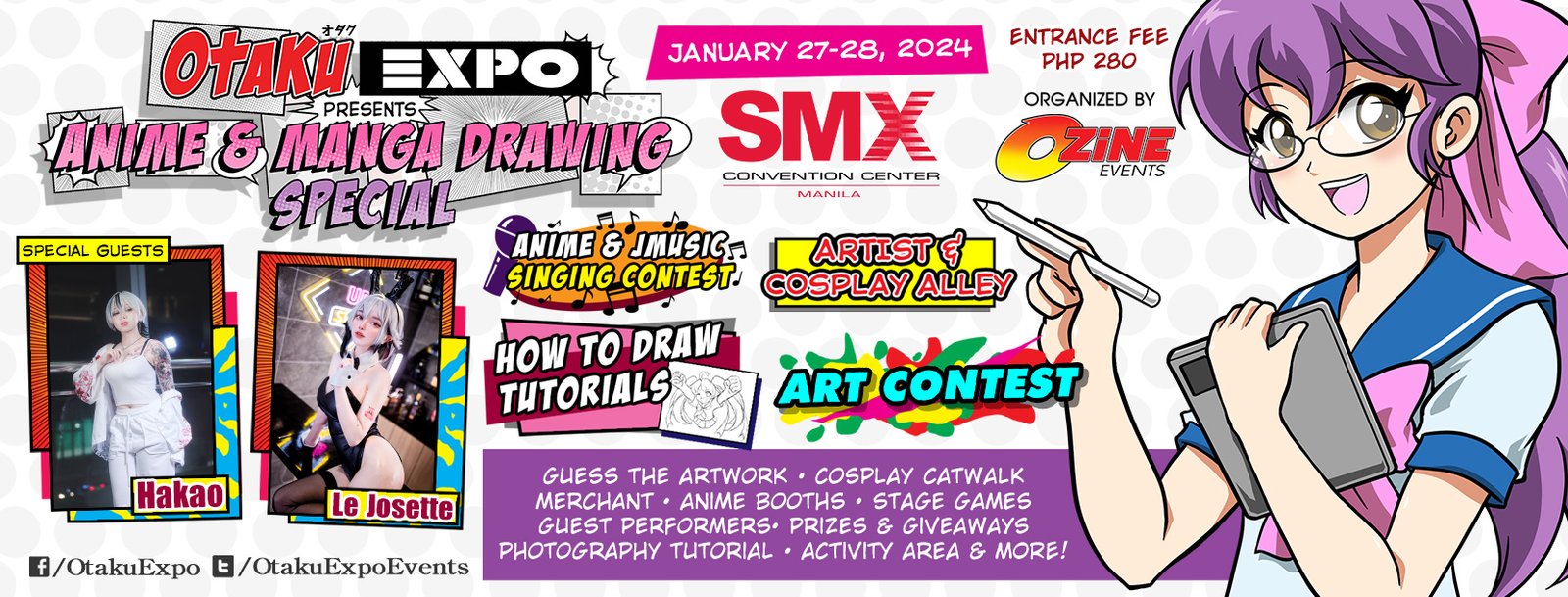 Event Otaku Expo Anime & Manga Drawing Special 2024 The